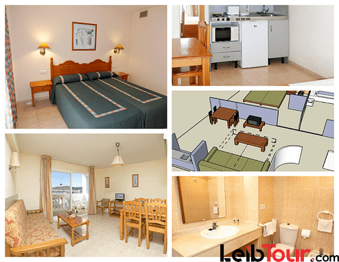 [1 BEDROOM APARTMENT (4 GUESTS)] Spacious Bright apartment with pool