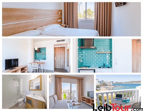 [1 BEDROOM APARTMENT SEA VIEW (3 ADULTS)] Large bright apartment with gym