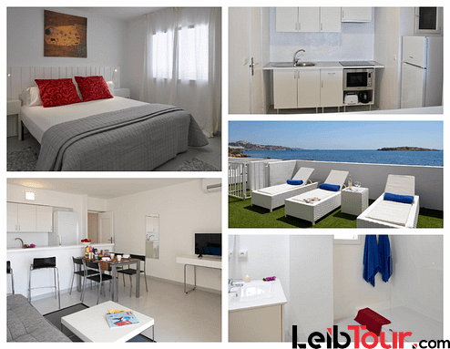 [APARTMENT WITH BEACH ACCESS (3 GUESTS)] Apartments in Ibiza Town close to Playa den Bossa