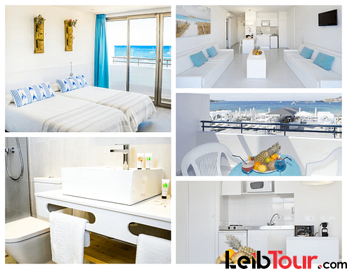 [SEA VIEW STUDIO (3 ADULTS)] Modern bright holiday studio apartments with pool and roof top bar
