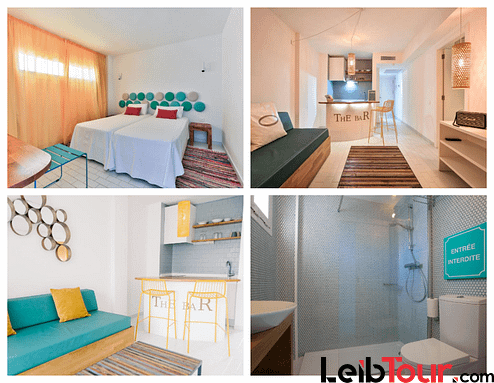 [JUNIOR SUITE APARTMENT (4 ADULTS)] Stylish quiet holiday apartment close to the clubs