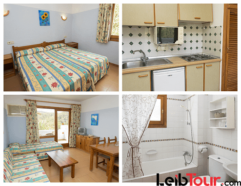 [1 BEDROOM FAMILIAR APARTMENT (5 GUESTS)] Lovely holiday apartment close to the beach with pool