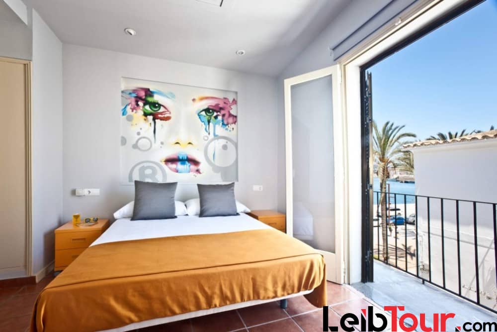Downtown Stilish Design Room IBRYMAR Bedroom7 - LeibTour: TOP aparthotels in Ibiza