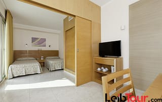 Cheap quiet family apartment Escanaz Bedroom3 - LeibTour: TOP aparthotels in Ibiza
