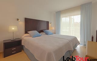 Spacious apartment with pool perfect for large groups MARPALSA Bedroom4 - LeibTour: TOP aparthotels in Ibiza