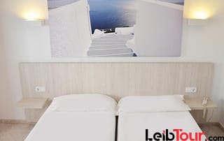 Cheap nice central apartment IBIZA PANAPIB Bedroom1 1 - LeibTour: TOP aparthotels in Ibiza