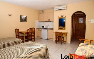 Cozy bright apartment with pool TRPCSANT SAN ANTONIO BAY Living Area - LeibTour: TOP aparthotels in Ibiza