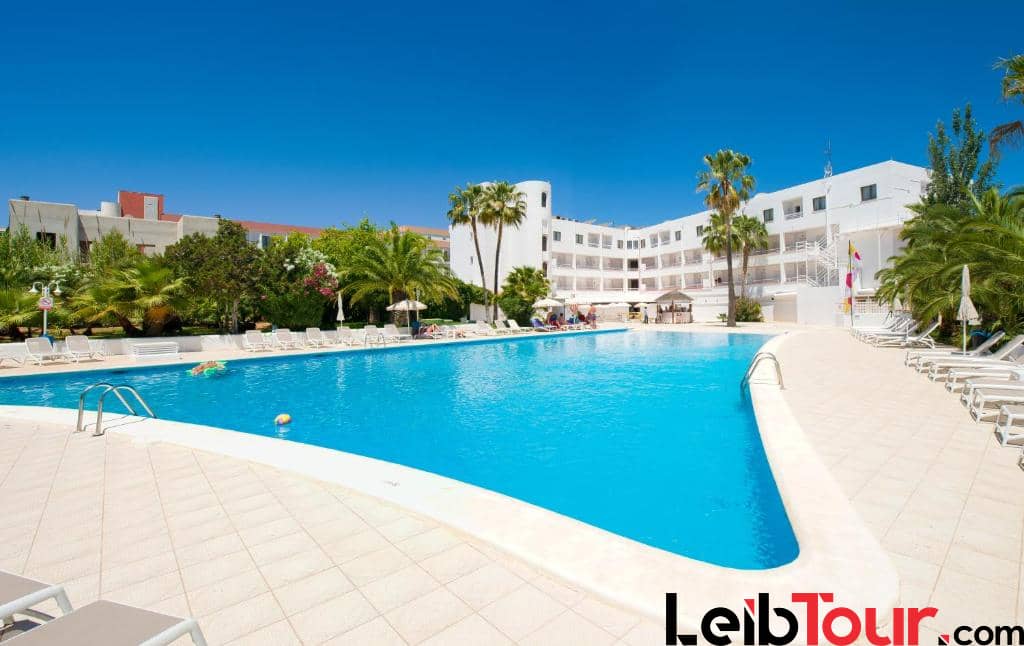 Bright holiday apartments with nice pool area close to the beach, SAN ANTONIO BAY – Property Code: PMSTSAN