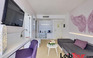 Family modern apartment with SPA Pool and Gym SANTA EULALIA TOGDSA Kitchen - LeibTour: TOP aparthotels in Ibiza