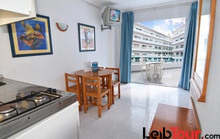 Playa den Bossa apartment pool 3 guests Ibiza PLSOLAP Living - LeibTour: TOP aparthotels in Ibiza