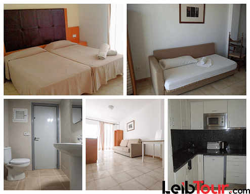 [1 BEDROOM APARTMENT (3 GUESTS)] Cheap basic apartments with swimming pool