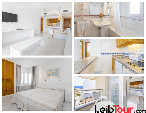 [SUPERIOR APARTMENT (3 GUESTS)] Bright holiday apartment with roof terrace pool